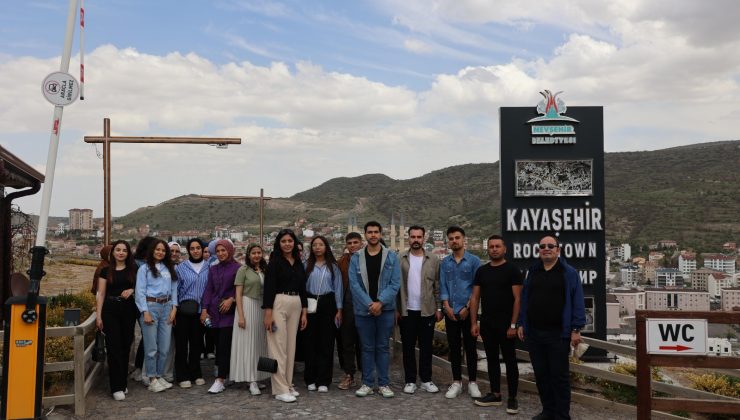 NEVÜ’lü Öğrenciler Kayaşehir’i Keşfetti