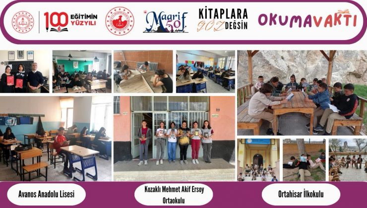 Maarif50 Okuma Vakti Faaliyeti Okullarda Uygulanmaya Devam Ediyor