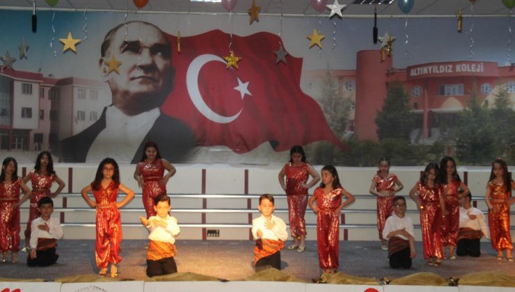 Altınyıldız İlköğretim Kurumunda Coşkulu 23 Nisan Kutlaması