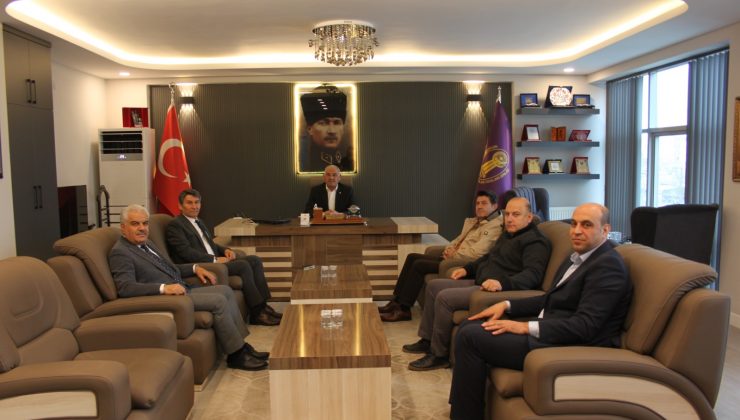 İŞ-KUR İl Müdürü İnanıcı, NEVESOB Başkanı Pınarbaşı’nı Ziyaret Etti