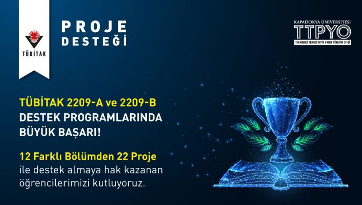 TÜBİTAK’tan KÜN Öğrencilerinin Hazırladığı 22 Projeye Destek