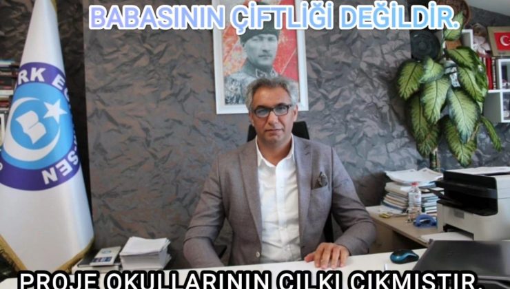 Başkan Urgenç; Davul Milli Eğitim Bakanlığında Tokmak STK’ların Elinde