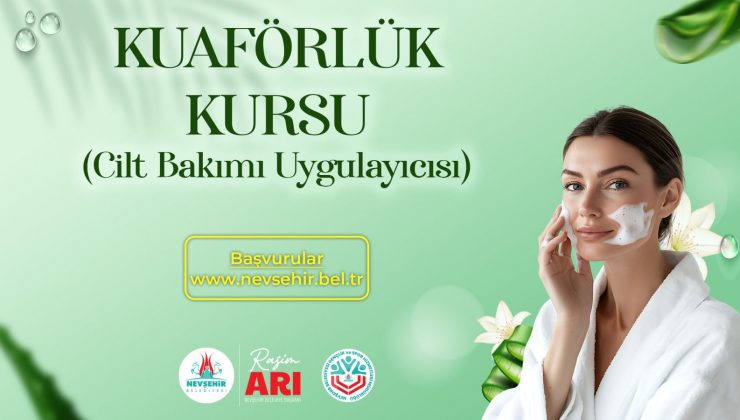 MEB Onaylı Kuaförlük Kursu (Cilt Bakımı Uygulayıcısı) Açılıyor