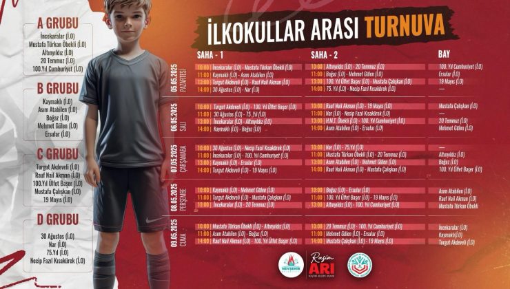 Nevşehir’de İlkokullar Arası Futbol Turnuvası Heyecanı