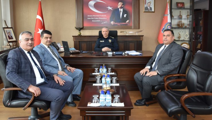 Kapadokya Havalimanı Müdürü Yılmaz’dan Emniyet Müdürü Loğoğlu’na Ziyaret